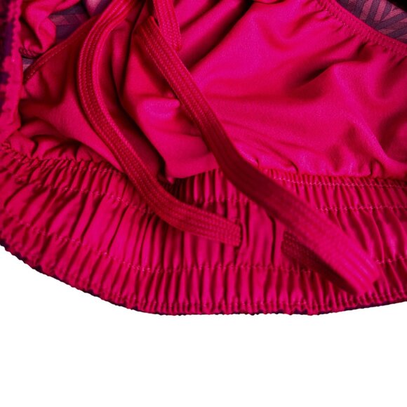 Reebok Womens Running Athletic Shorts Pink Purple Gym Fitness Size Small - Picture 6 of 7